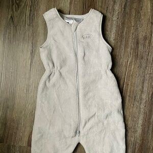 HALO Sleepsack Toddler Sleeping Bag, Luxe Fleece Wearable Blanket, TOG 2.0, Grey